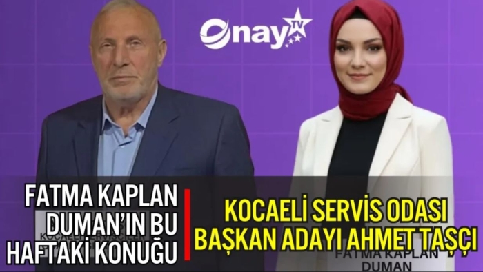 SÖZ SİZDE PROGRAMI YİNE REYTİNG REKORLARINA KOŞUYOR! FATMA KAPLAN DUMAN’IN BU HAFTAKİ KONUĞU, KOCAELİ SERVİS ODASI BAŞKAN ADAYI AHMET TAŞÇI
